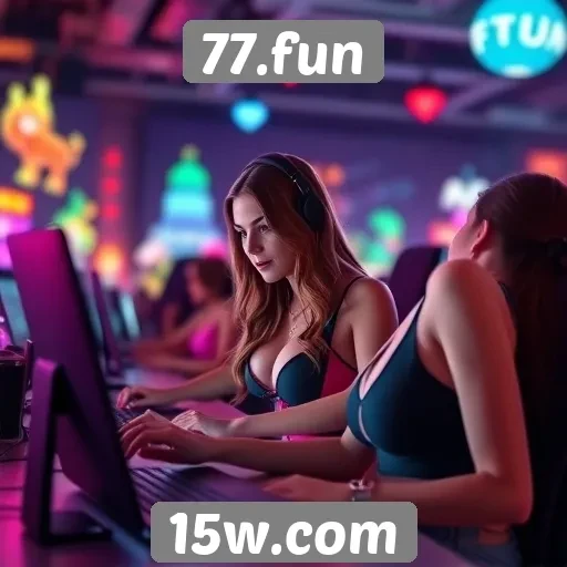 Crescimento do público feminino em 77.fun