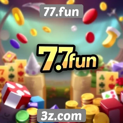 Plataforma de jogos 77.fun oferece diversidade de jogos online