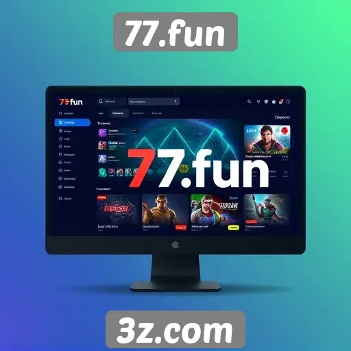 Nova interface do 77.fun melhora experiência do usuário