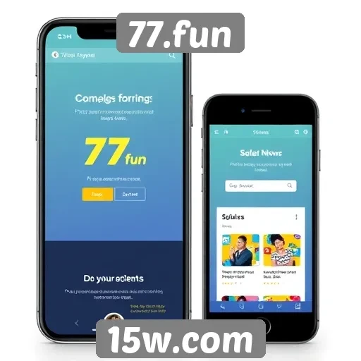 O impacto do design responsivo no 77.fun para dispositivos móveis