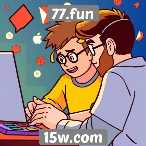 Comportamento dos usuários no site 77.fun